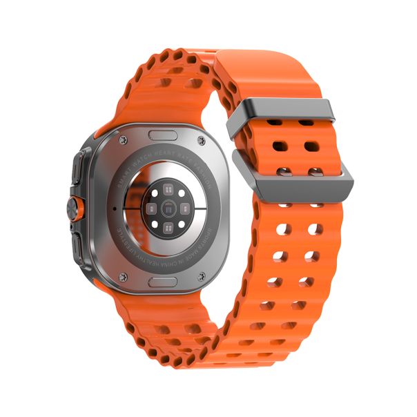 Pametni sat DT ULTRA, crna/narandžasta - SW412