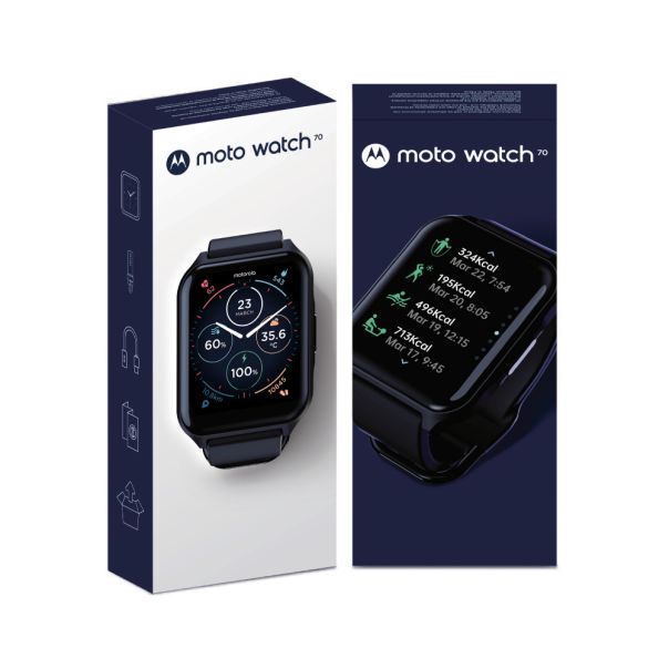 MOTOROLA Pametni sat Moto Watch 70, crna - SW416