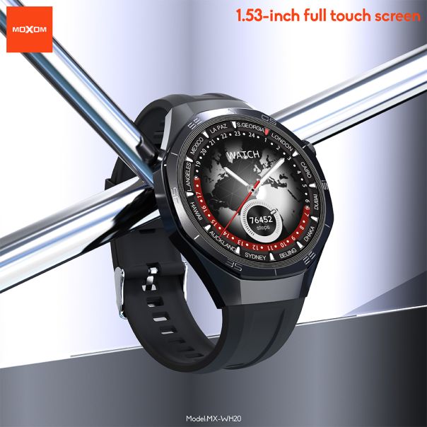 MOXOM Pametni sat MX-WH20, crna - SW430