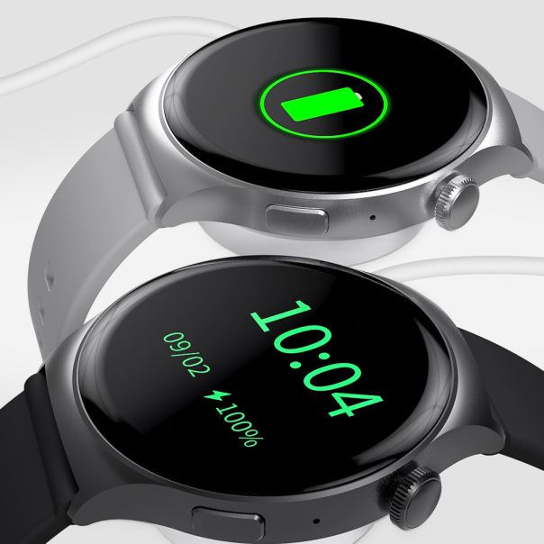 Pametni sat DT4 Mate, srebrna (silikonska narukvica) - SW435