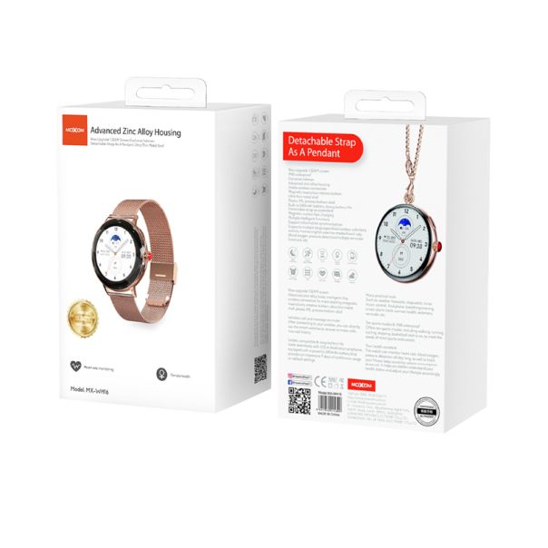 MOXOM Pametni sat MX-WH16, zlatna - SW443