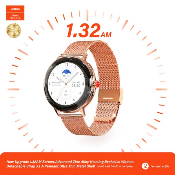 MOXOM Pametni sat MX-WH16, zlatna - SW443