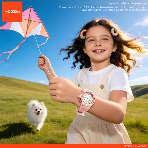 MOXOM Pametni sat za decu MX-TR06, crna - EP3271848
