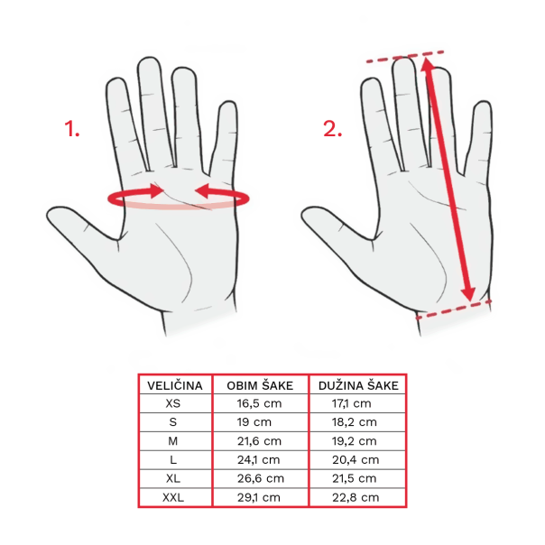 SW Kožne rukavice za vožnju tamno braon veličina xl - SW9106XL