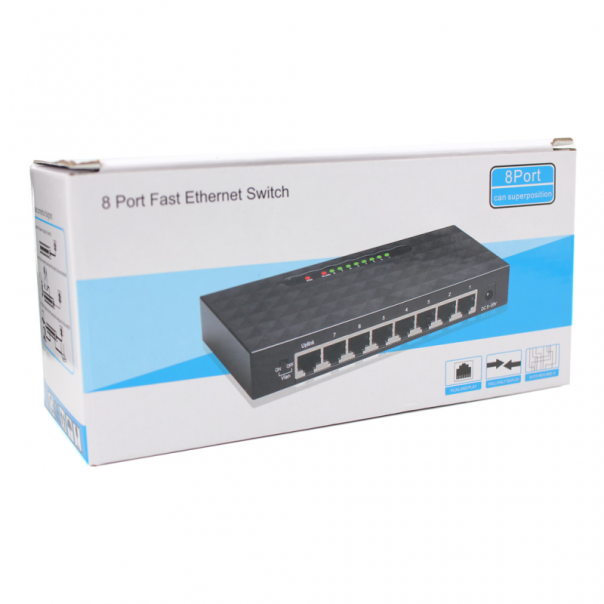 Switch 10/100/1000 8-port - 92228