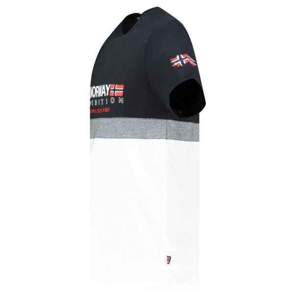 GEOGRAPHICAL NORWAY Majica kratak rukav jdouble db black men 254  M - SY9735H-GN