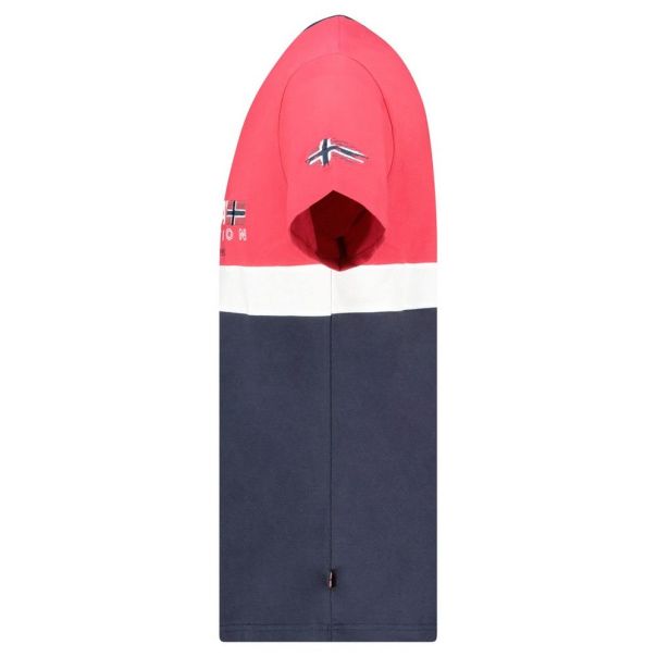 GEOGRAPHICAL NORWAY Majica kratak rukav jdouble db red men 254  M - SY9736H-GN