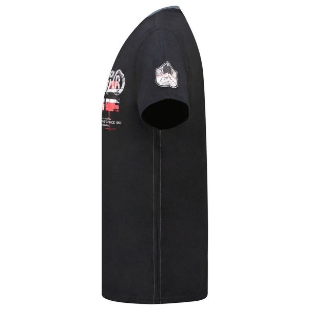 GEOGRAPHICAL NORWAY Majica kratak rukav jisland db black men 254 M - SY9743H-GN