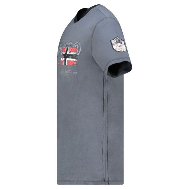 GEOGRAPHICAL NORWAY Majica kratak rukav jisland db dgrey men 254 M - SY9744H-GN