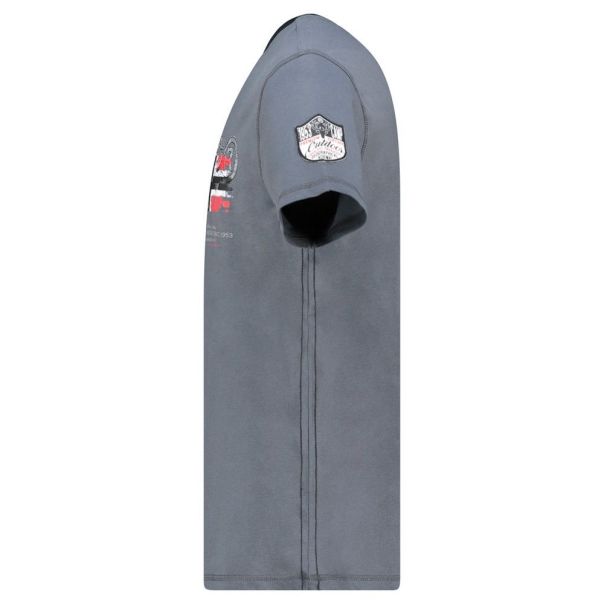 GEOGRAPHICAL NORWAY Majica kratak rukav jisland db dgrey men 254 M - SY9744H-GN