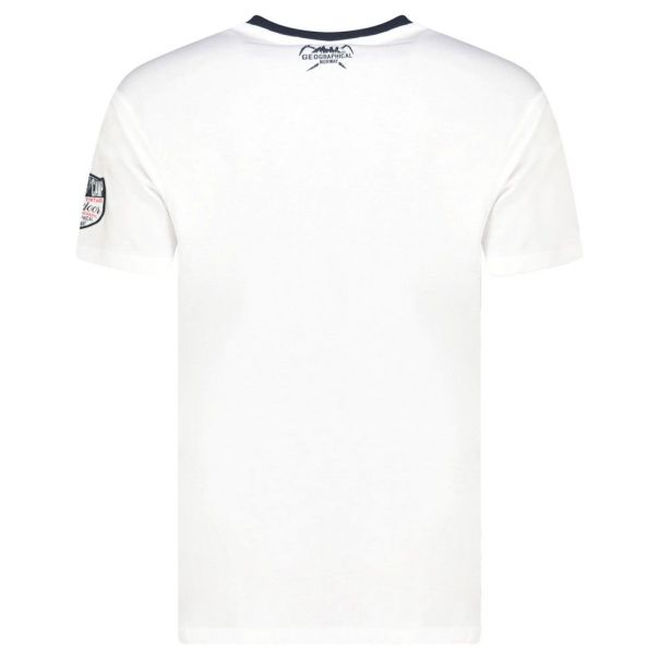 GEOGRAPHICAL NORWAY Majica kratak rukav jisland db white men 254 M - SY9747H-GN