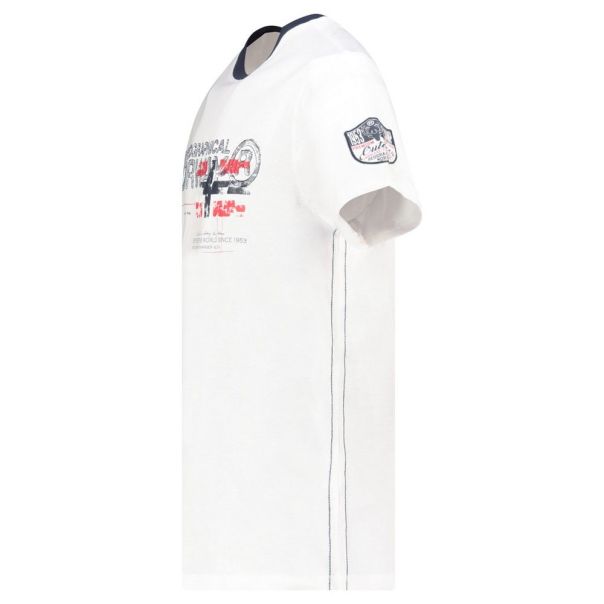 GEOGRAPHICAL NORWAY Majica kratak rukav jisland db white men 254 M - SY9747H-GN