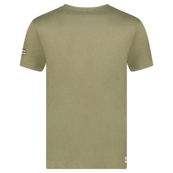GEOGRAPHICAL NORWAY Majica kratak rukav jofoten db kaki men 254  M - SY9758H-GN