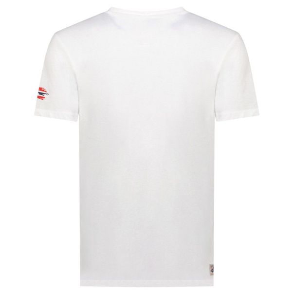GEOGRAPHICAL NORWAY Majica kratak rukav jofoten db white men 254 M - SY9762H-GN