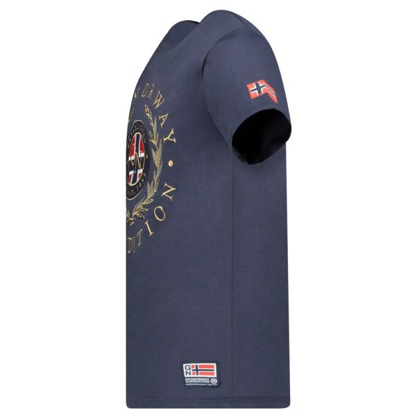 GEOGRAPHICAL NORWAY Majica kratak rukav jiger db navy men 254 M - SY9881H-GN