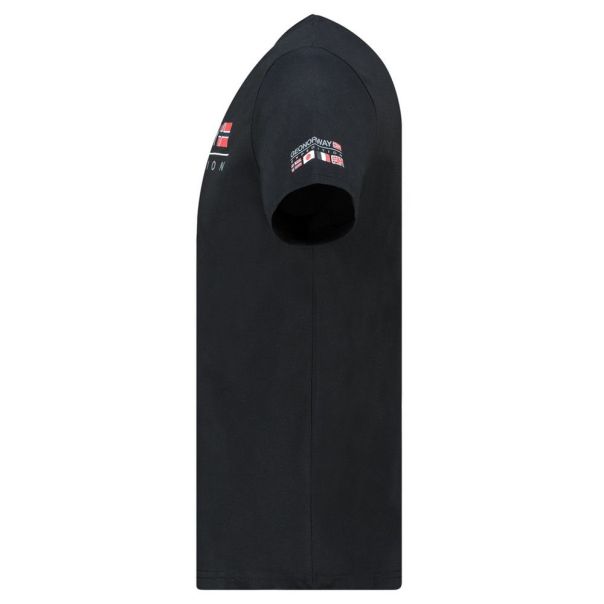 GEOGRAPHICAL NORWAY Majica kratak rukav jvick db black men 254 M - SY9948H-GN