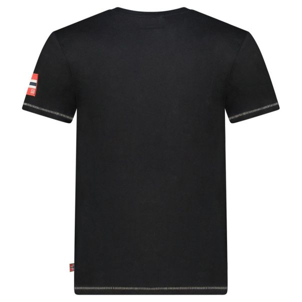 GEOGRAPHICAL NORWAY Majica kratak rukav jodept black db men 240 M - SZ1751H-GN