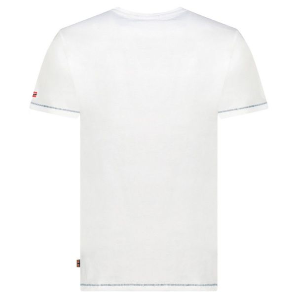 GEOGRAPHICAL NORWAY Majica kratak rukav juitre white db men 254 M - SZ2799H-GN