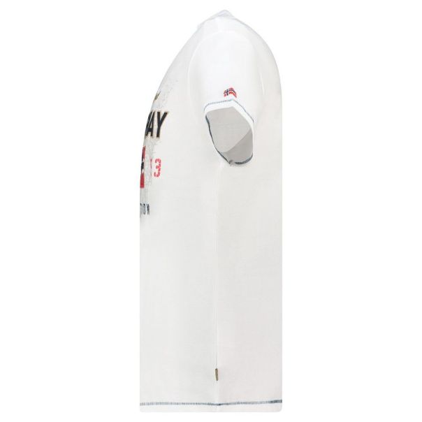 GEOGRAPHICAL NORWAY Majica kratak rukav juitre white db men 254 M - SZ2799H-GN