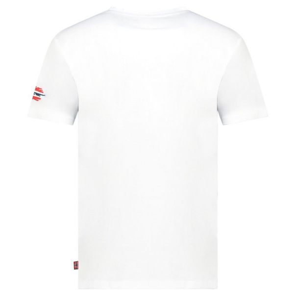 GEOGRAPHICAL NORWAY Majica kratak rukav jacross white db men 402 M - SZ2898H-GN