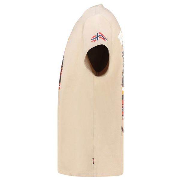 GEOGRAPHICAL NORWAY Majica kratak rukav jinto beige db men 402 M - SZ3295H-GN