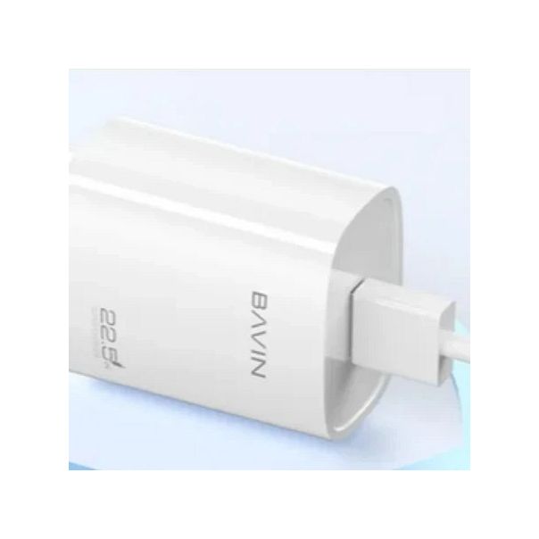 Bavin punjač 22.5w Usb A + kabl Type C bela - PC995Y - EP3145465