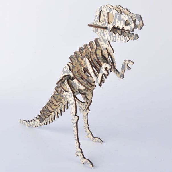 3d drvena slagalica - Tiranosaurus - 49-1