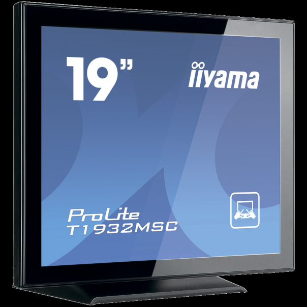 IIYAMA Monitor LED T1932MSC-B1S 19’’ 10pt IPS TOUCH 1280 x 1024 14ms IP54 VGA HDMI DP - T1932MSC-B1S