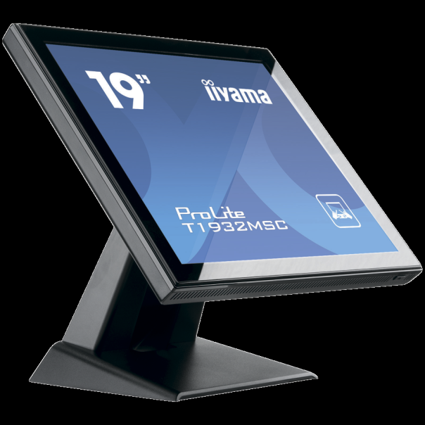 IIYAMA Monitor LED T1932MSC-B1S 19’’ 10pt IPS TOUCH 1280 x 1024 14ms IP54 VGA HDMI DP - T1932MSC-B1S