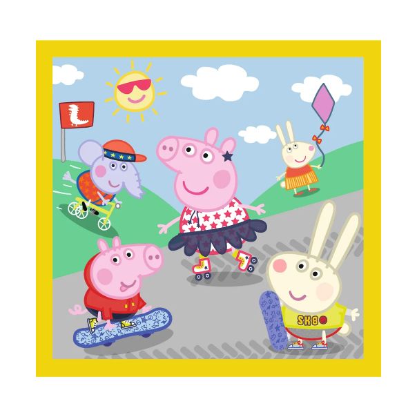 TREFL Puzzle 3u1 Pepa Prase 34849 - 50, 20, 36 delova - T34849