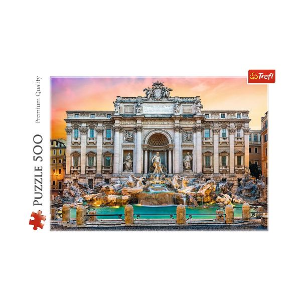TREFL Puzzle Trevi Fountain, Rome 37292 - 500 delova - T37292