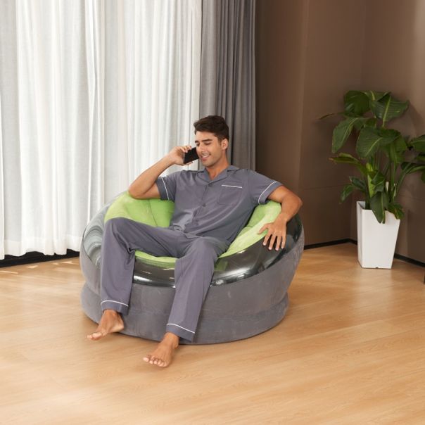 INTEX Fotelja na naduvavanje, zelena - BOLTABINTEX2G