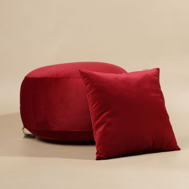 STEFAN Tabure R50x25cm tomato - 4208-tomato