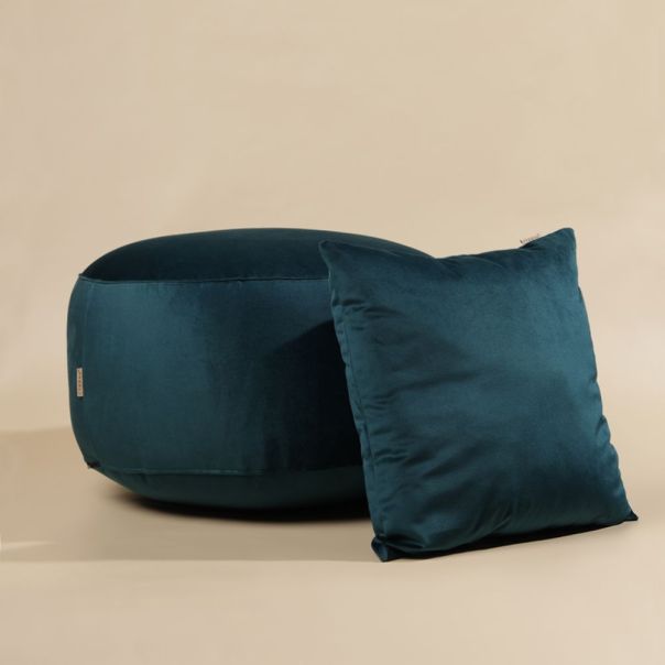 STEFAN Tabure R50x25cm verde - 4208-verde