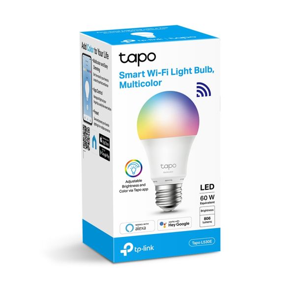 TP LINK Pametna sijalica, Wi-Fi, Multicolor - TAPO L530E