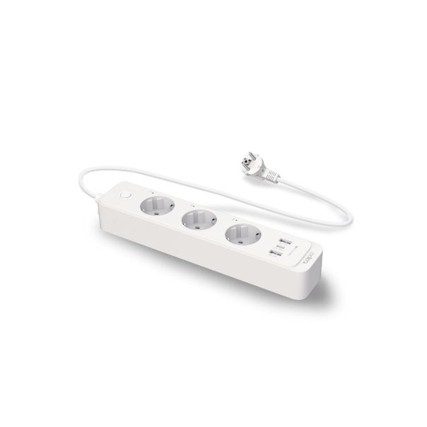 TP LINK Pametni produžni kabel TAPO P300/3uticna mesta, bela - TAPO P300