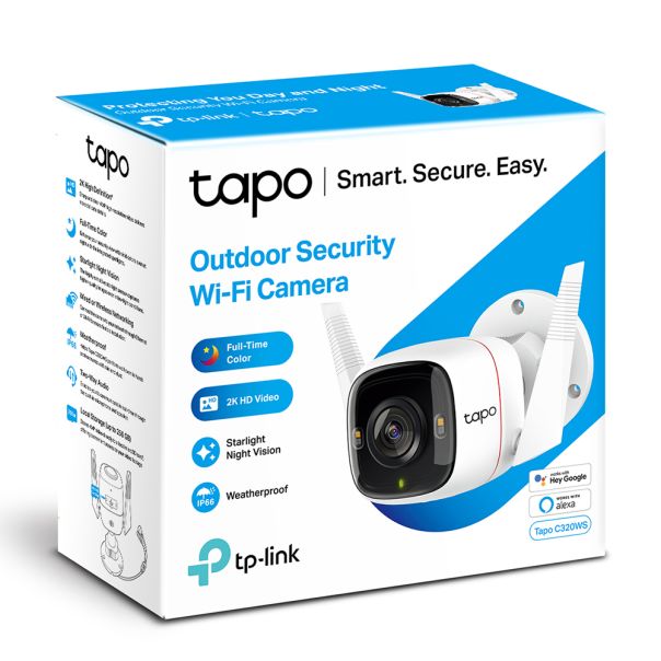 Kamera TP-LINK TAPO C320WS/outdoor/2K/Full color night vision - EP3069690