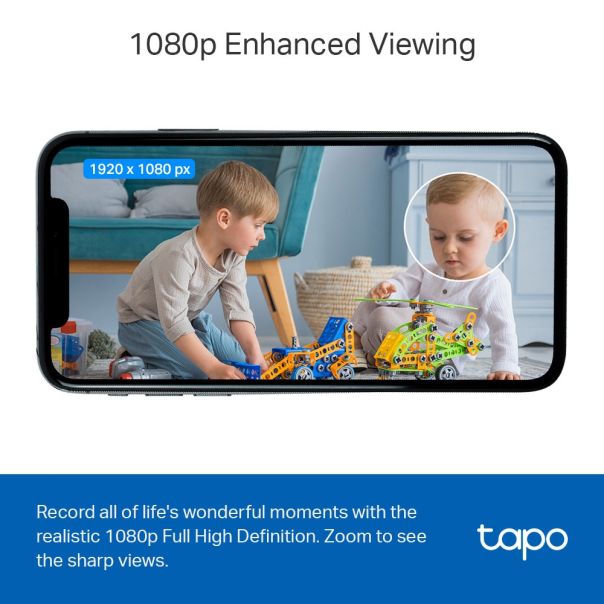 TP LINK Kamera TAPO C100, WI-FI 2MPX - SCA00805