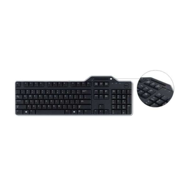 DELL Tastatura KB813 Smartcard USB US crna - TAS00550