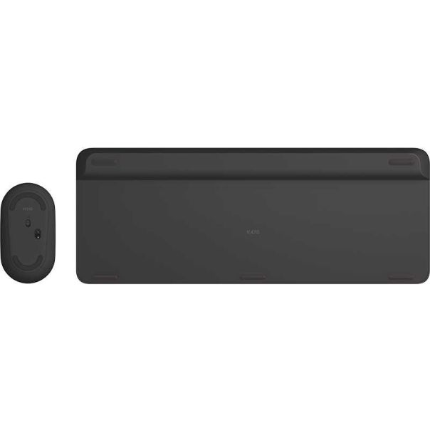 LOGITECH Bežična tastatura i miš MK470 Slim YU, tamno sivi - TAS00886