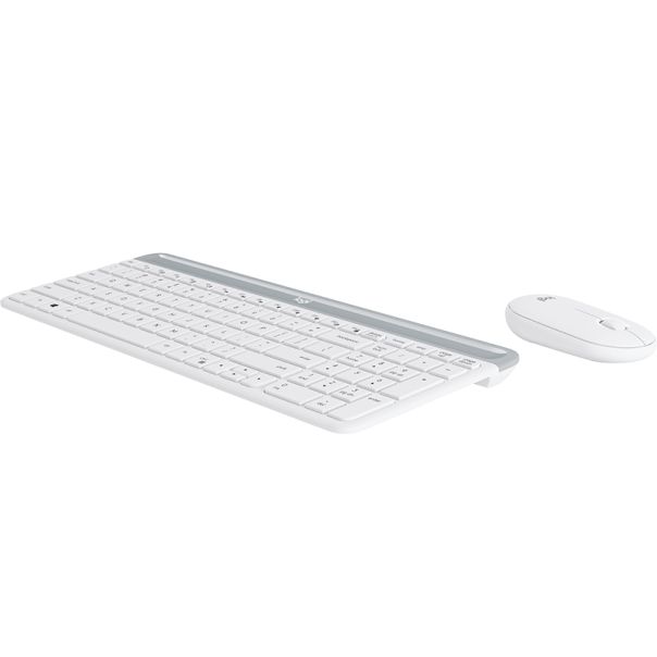 LOGITECH MK470 Wireless Desktop US bela tastatura + miš - EP2902136