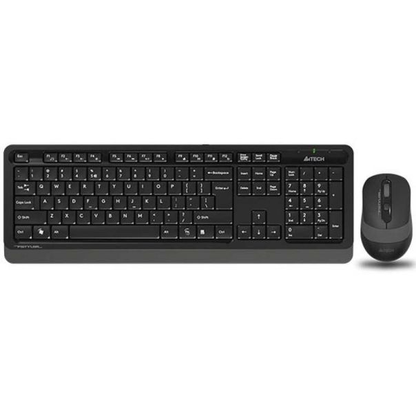 A4 TECH Bežična tastatura i miš FG1010 FSTYLERB sivi - TAS00922