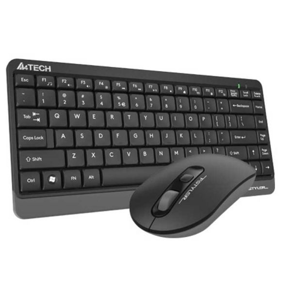 A4 TECH Bežična tastatura i miš FG1112 FSTYLER sivi - TAS01016