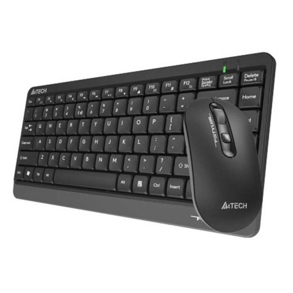 A4 TECH Bežična tastatura i miš FG1112 FSTYLER sivi - TAS01016