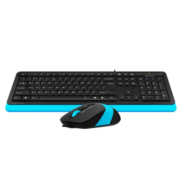 A4 TECH Set tastatura i miš F1010 FSTYLER, plava/crna - TAS01074