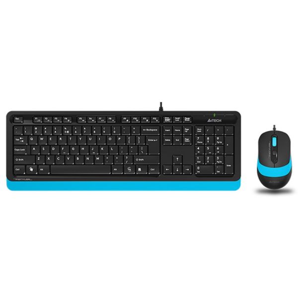 A4 TECH Set tastatura i miš F1010 FSTYLER, plava/crna - TAS01074