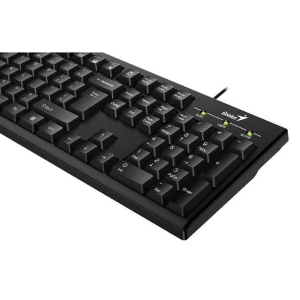 GENIUS tastatura Smart KB-100, USB, BLACK, US - 4710268255505