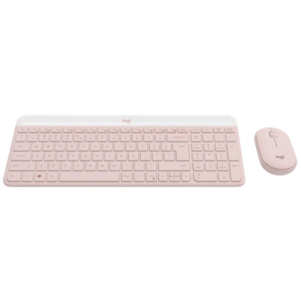 LOGITECH MK470 Wireless Desktop US Roze tastatura + miš - EP3013485