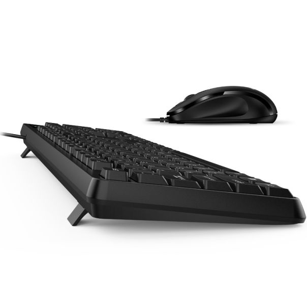 GENIUS Tastatura i miš KM-170 USB US, crni - 4710268258742