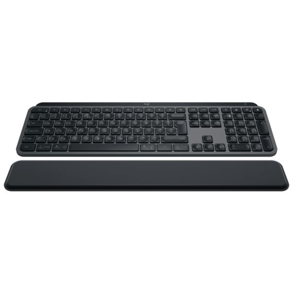 LOGITECH MX Keys S Plus Bluetooth Illuminated Keyboard with Palm Rest - GRAPHITE - US INT'L - EP2956508